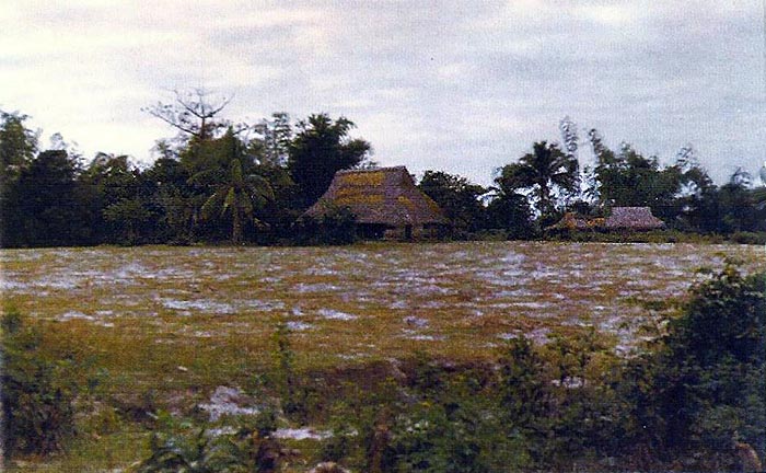 22. Huts outside Phu Cat Air Base, on north end.