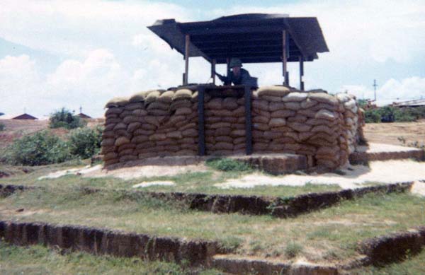 9a. Phu Cat AB, Perimeter Bunker M-60. 1969. Photo by: David Hayes, LM 462, CRB, 12th SPS; PC, 37th APS, 1967-1968.