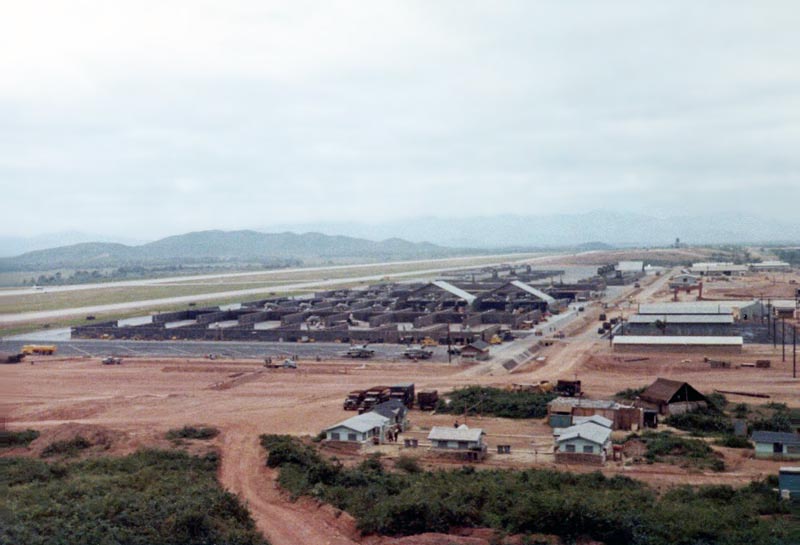 Phu Cat AB, New flight line.