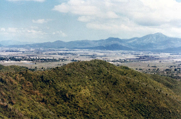 20. Phu Cat Air Base: Post 151, View, SW. Photo by: Doug D. Davis, 1968.