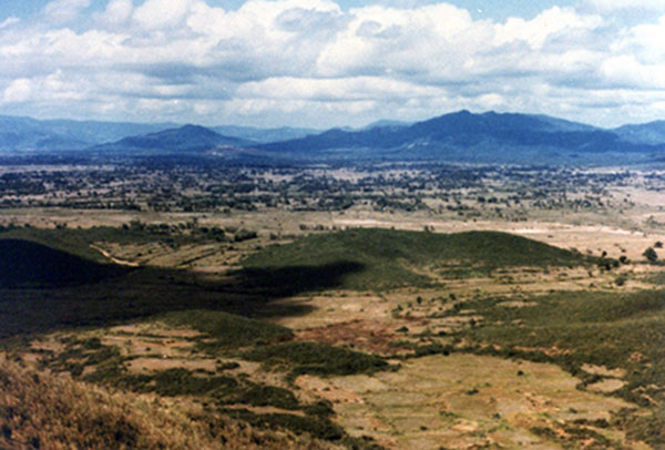 22. Phu Cat Air Base: Post 151, View, West. Photo by: Doug D. Davis, 1968.