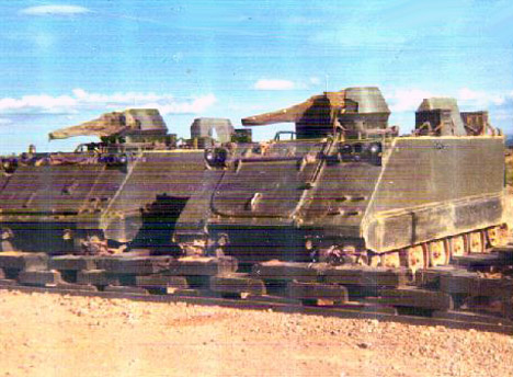 20. Phu Cat Air Base: 12th SPS, M113 Track Vehicle. 1970-1971.