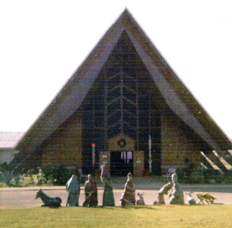 15. Phu Cat Air Base: Base Chapel, Nativity Scene. 1970-1971.