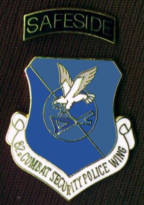 1041st, 821st, 822nd, and 823d SP Squadron Emblem, Safeside