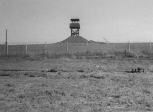 11. Pleiku AB, Perimeter Tower. 1967-1968. Photo by: Pat Dunne, LM 40, PK, 633rd SPS. 1968.