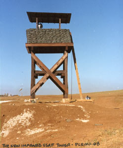 3. Pleiku AB, Perimeter Tower (new and imporoved). 1968. Photo by: Clifton Larry Sutherland (VSPA-111), PR, 822nd CSPS. 1968-1969.