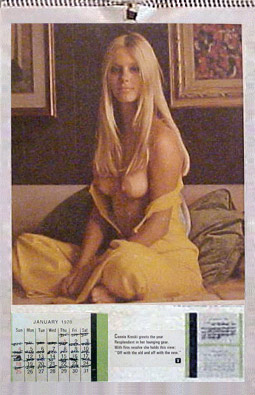 Playboy: January 1970, Connie Kreski, © 1970 Playboy, Inc.