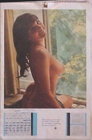 Playboy: May 1970, Angela Dorian, © 1970 Playboy, Inc.