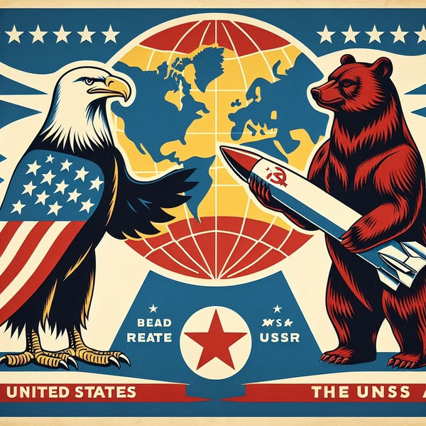 Propaganda Cold War Poster