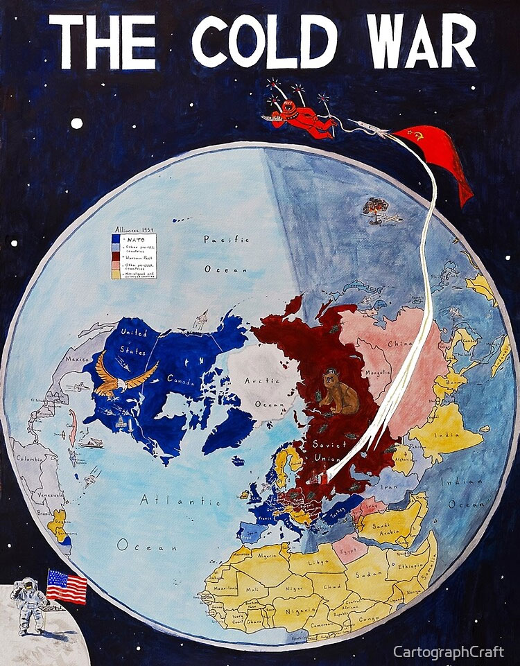 Propaganda Cold War Poster