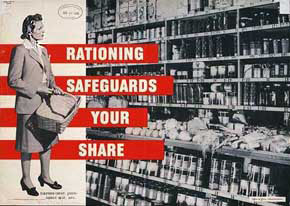 WWII Posters: Rationing Safeguards Your Share!