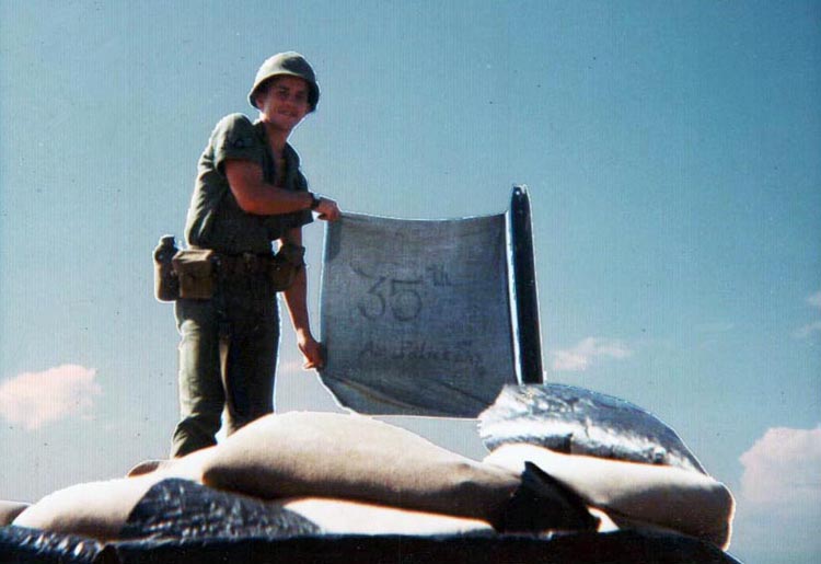 1. Phan Rang Air Base: Banner change from 366th APS to 35th APS.