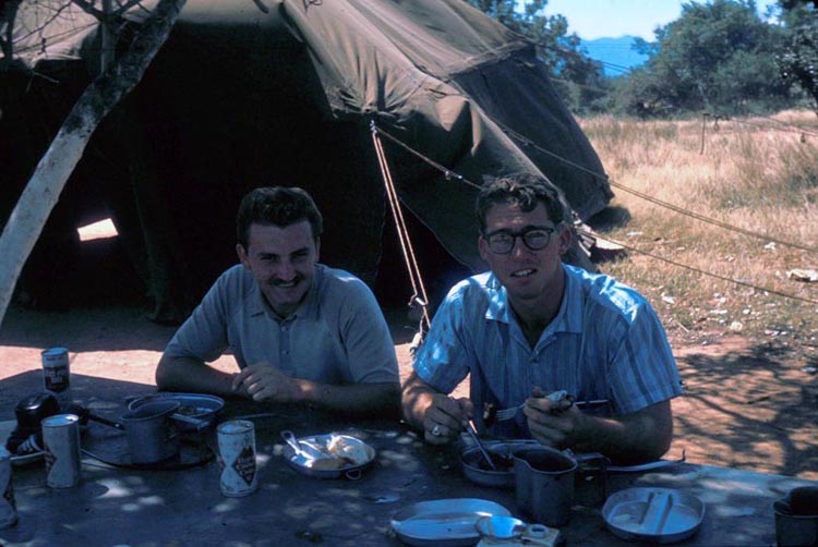 13. Phan Rang Air Base: Metal mess-kits mask whatever food with a metalic-taste.