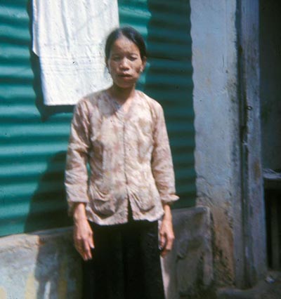 48. Phan Rang: Xin's mother. Her husband was killed by Viet Cong.