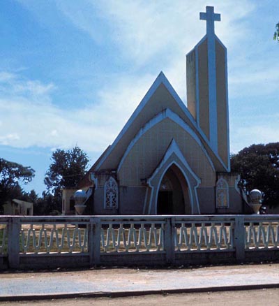 66. Phan Rang: Church across the bridge.