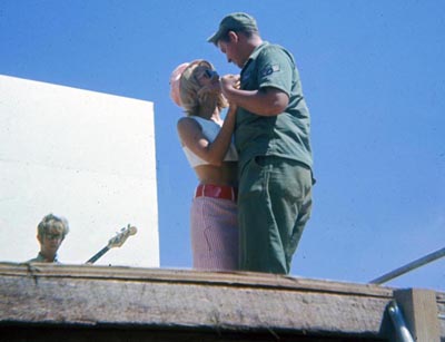 102. Phan Rang Air Base: USO Jimmy Boyd Band.WATCH THE HANDS FLY-BOY!