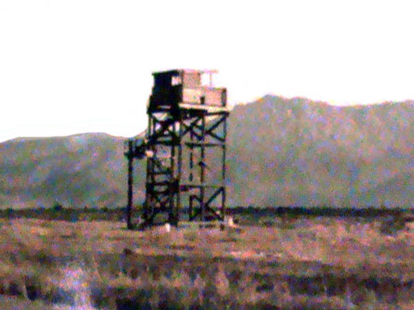 1. Phan Rang Air Base: 35th SPS: 50 cal Perimeter Tower. 1969 Photo by: Jim Sullivan.