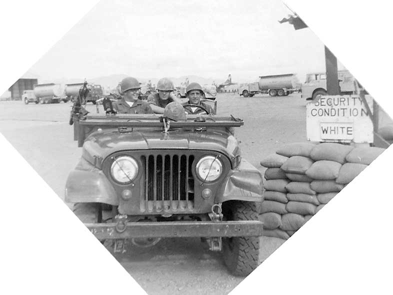 4. Phan Rang Air Base: C-2 Strike Team with LEwis Grable and Van Digby. Photo by: Van Digby, 1967-1968