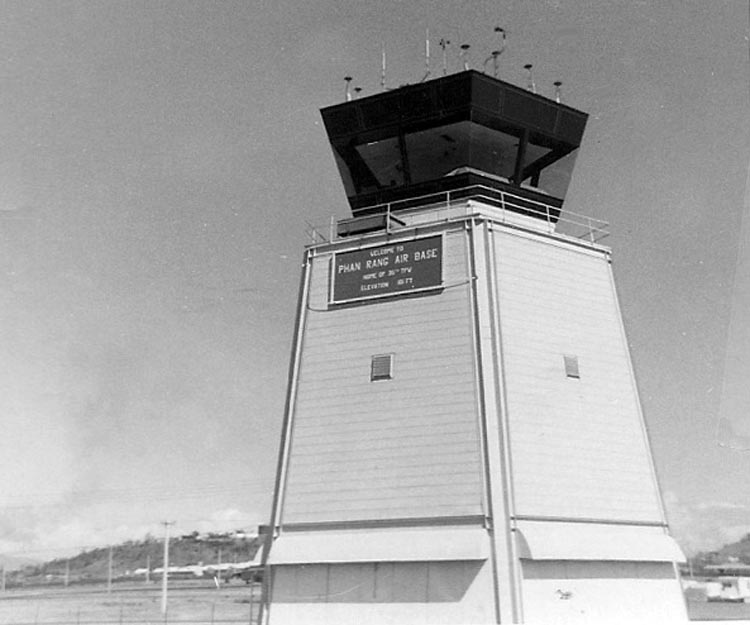 7. Phan Rang Air Base: Control Tower. Photo by: Van Digby, 1967-1968
