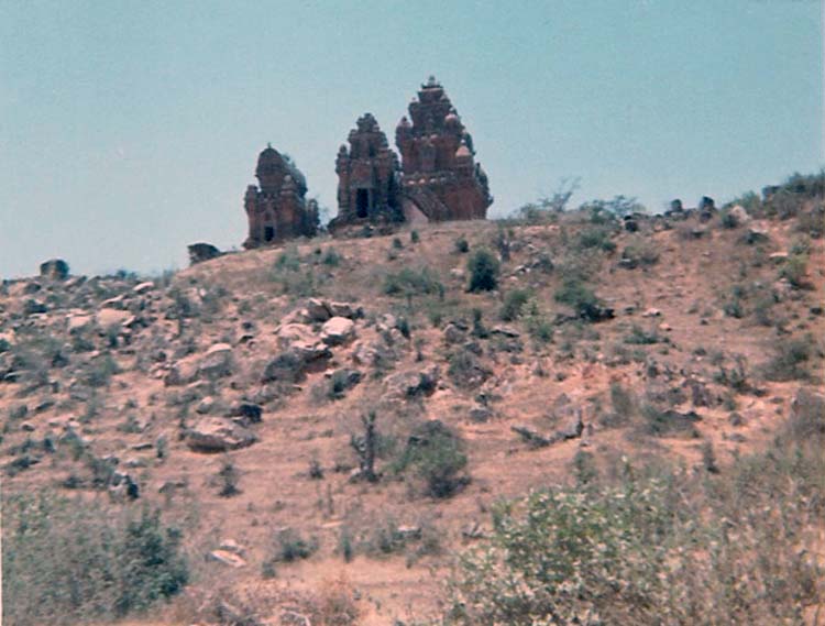 9. Phan Rang Air Base: Buddist Temple outside PR Main Gate. Photo by: Van Digby, 1967-1968