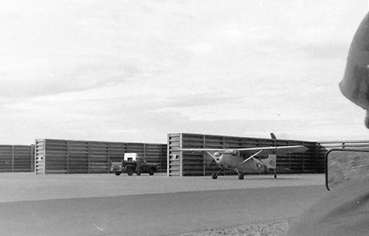 13. Phan Rang Air Base: Revetment Area. Photo by: Van Digby, 1967-1968.