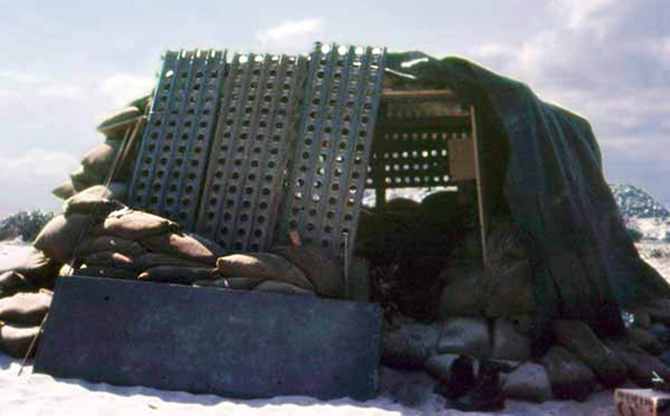 18. Phan Rang Air Base: Beach Bunker post. 1966-1967. Photo by: Robert Claud, PR, 35th SPS, 1966-1967.