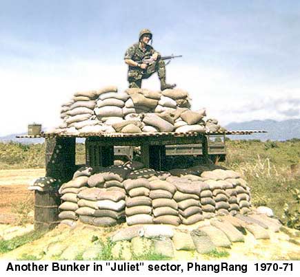 6. Phan Rang Air Base: Perimeter Tower, Juliet Sector Bunker. 1970-1971. Photo by: Dowling. 1970-1971.