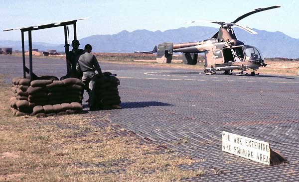 1. Phan Rang Air Base: Bomb Dump Tower. 1967-1968. Photo by: Howard Gover, LM 268, PR, 35th SPS; BH, 3rd SPS. 1967-1968.
