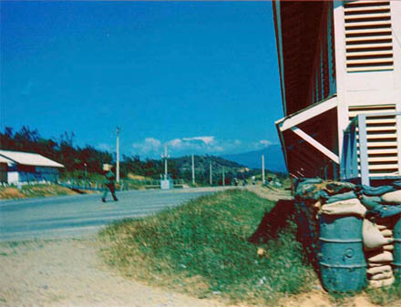 27. Phan Rang AB: 35th SPS Barracks, street side.