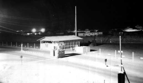 1. Phan Rang Air Base: Main Gate overview. Photographer: Barry A. McLean, LM 53, TK, 355th SPS; BMT, PR, TUY, 822nd CSPS. 1967-1969.