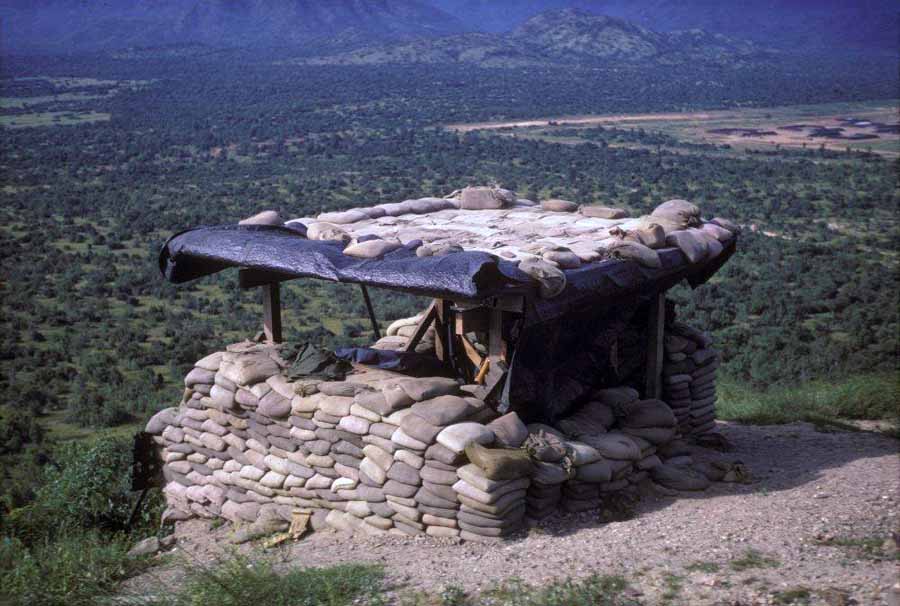 3. Phan Rang Air Base: Nui Dat Hill, 366th APS: OP-2 Bunker, atop Nui Dat hill.