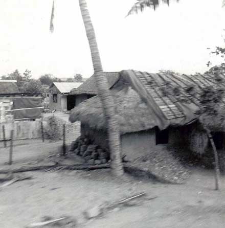 12. Phan Rang Air Base: Hwy 82: Road to the Beach: Village.