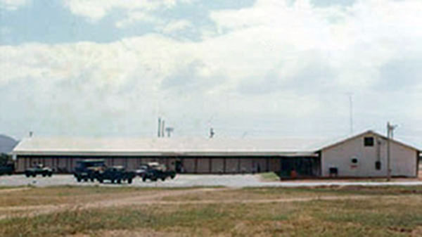 25. Phan Rang Air Base: Admin builiding. Photo by Gary Phillips. c1966.