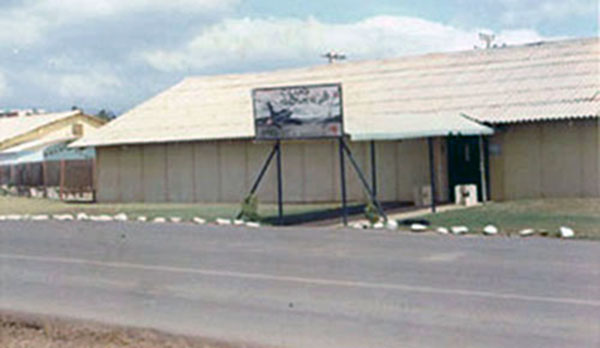 27. Phan Rang Air Base: Squadron building. Photo by Gary Phillips. c1966.