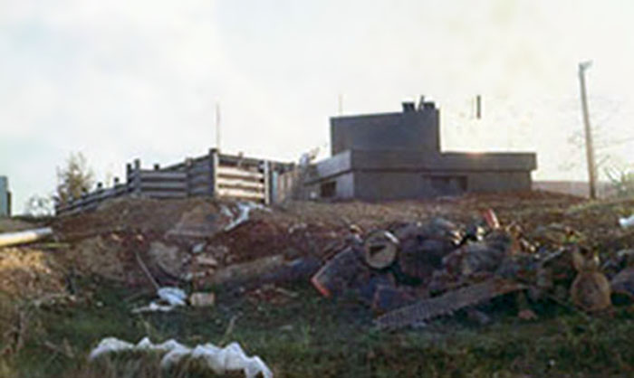 3. Phan Rang Air Base: New Bunker construction completed. Photo by Gary Phillips. c1966.