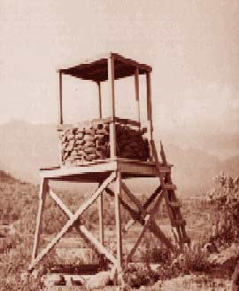 4. Phan Rang Air Base: Perimeter Tower. 1967-1968. Photo by: Carl Tripp, PR, 35th SPS; BH, 3rd SPS. 1967-1968.