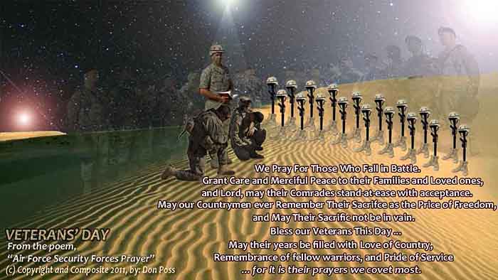 Poem - Air Force Security Forces Prayer: by Don Poss