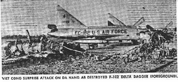 Bangkok Post Photo: F-102 exploded!