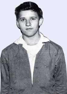 A1C Gary Paul Gay, 1957 high school photo