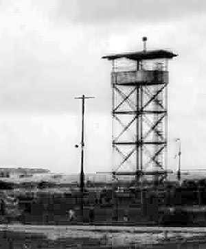 9. Tan My, Loran Station. Tower. DET-1. 1972. Photo by: Michael Douglas, 1972.
