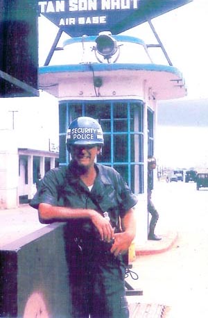 15. Tan Son Nhut AB, Air Police Gate Post. Photo by: Ed Smith (Jack the Old Cowboy), LM 453, TSN, 377th SPS. 1968-1969.