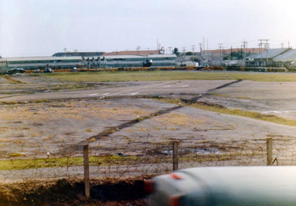 2. TSN Air Base: Heleo Port across from 377th SPS Barracks.