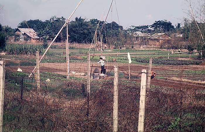 6. TSN Air Base: Vietnamese Farm, outside the perimeter wire.