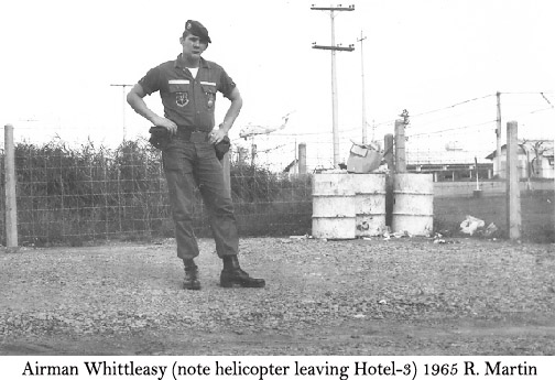 1. TSN Air Base: Airman Whittleasy. Photo by Roy F. Martin Jr. 1965.