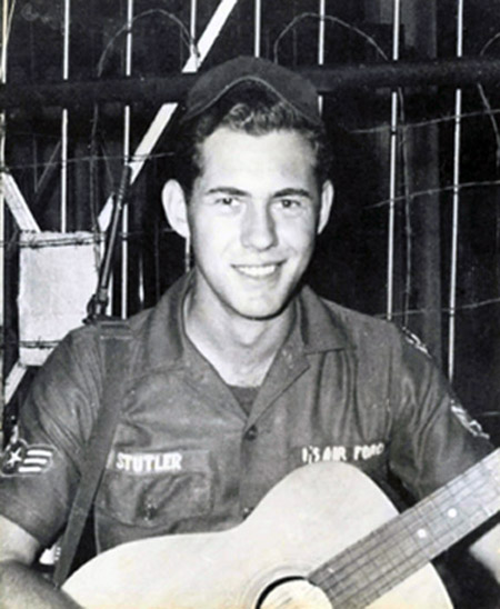 4. Tan Son Nhut Air Base: Heishman enjoys coffee and a country song from Randy Stutler, 1966.