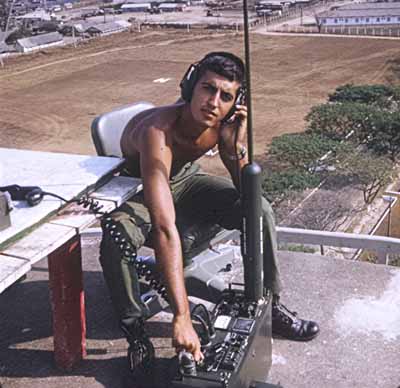 6. Tan Son Nhut AB, Hotel-3, Tango-1 Tower. 1968. Photo by: Steven Rivers, LM 482, TSN, 377th SPS, Tango-1; AFOSI, Dist 51 Bangkok. 1967-1968; 1973-1975