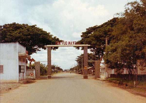 19. Tan Son Nhut AB, ARVN Gate post. Photo by: Russ Colombo, LM 275, TSN, 377th SPS, 1969-1970.