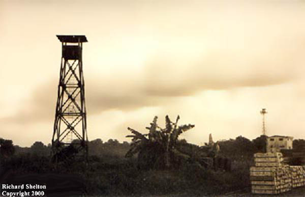 1. Tan Son Nhut AB, Perimeter Tower. 1966. Photo by: Richard Shelton, TSN, 377th SPS; BT, 632nd SPS. 1965-1966.