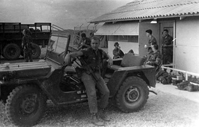 2. Tuy Hoa Air Base: 31st SPS. Posting K-9. Photo by Chris Raper. 1967-1968.