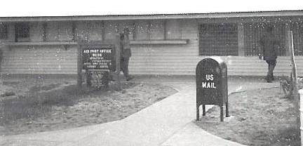 8. Tuy Hoa Air Base: Post Office. Photo by Curtis Leanna. 1968-1969.